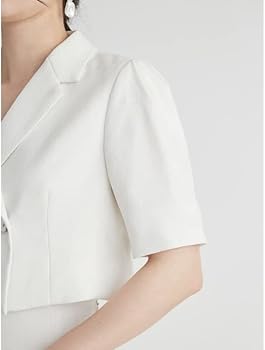 Amazon | [セルフォード] リネンライクショートジャケット CWFJ222054